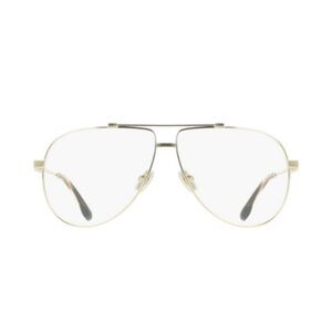 Victoria Beckham Pilot Aviator Eyeglasses - Gold